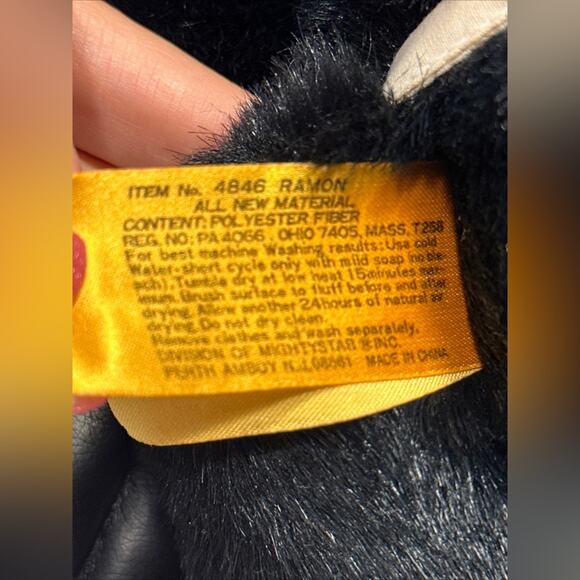 1995 24k Polar Puff Chef Gorilla Plush Stuffed Monkey 8" - Picture 10 of 10